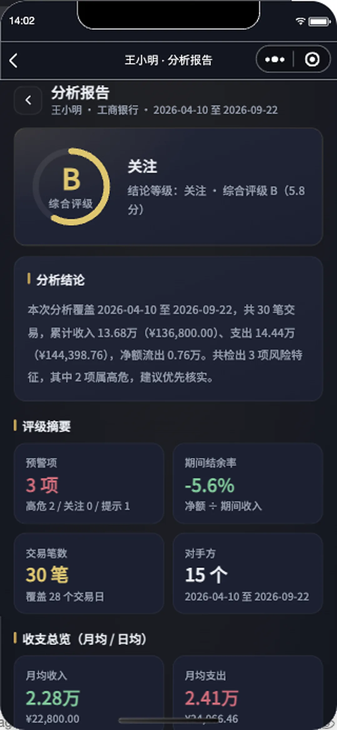 分析报告